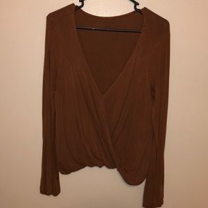 Soft & Sexy V-neck Long Sleeve